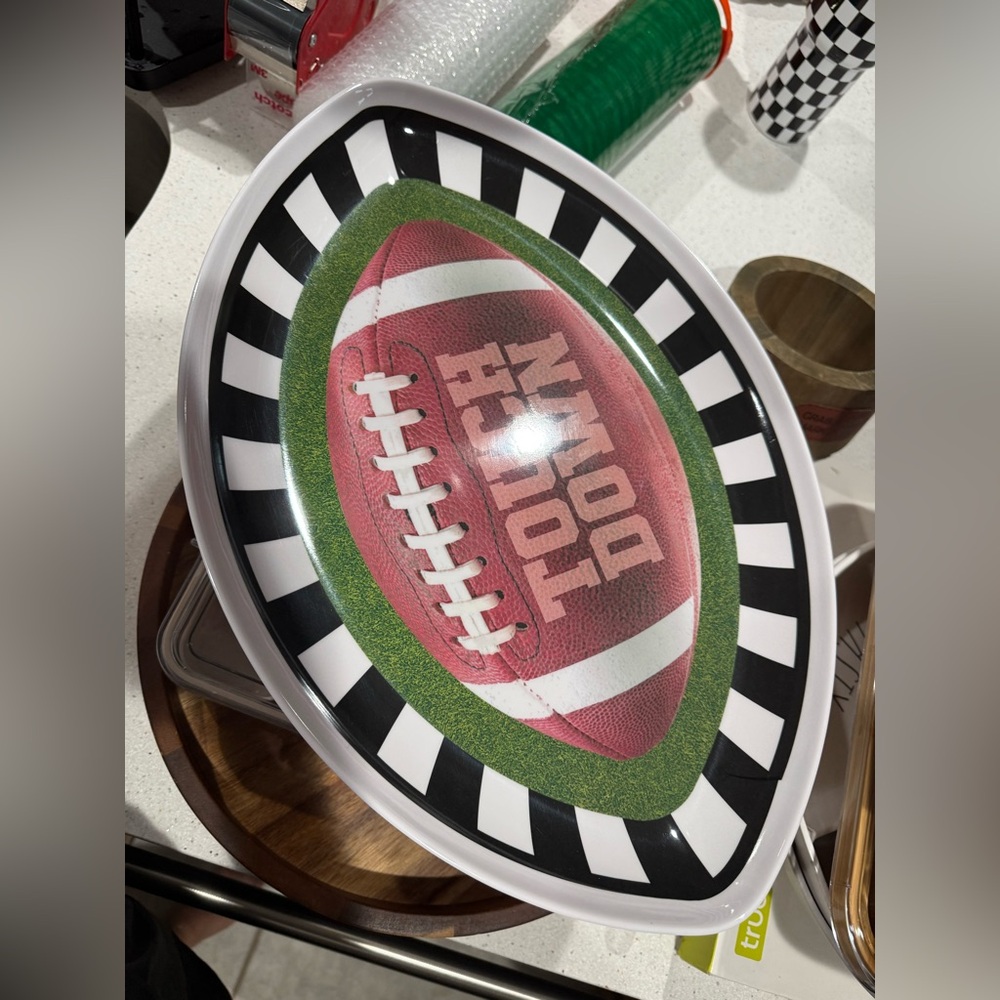 Football Party Serving Tray